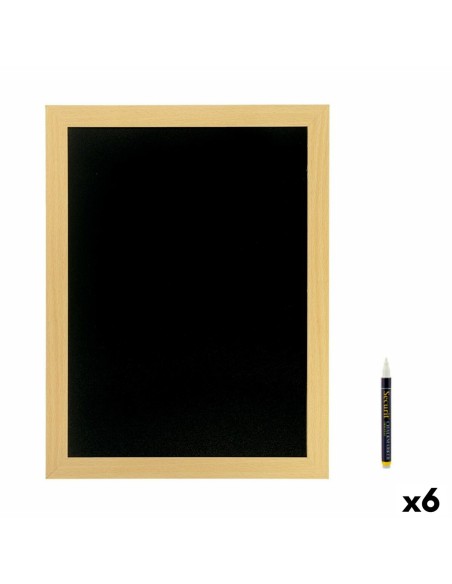 Ardoise Securit Woody Teck Mural Naturel 40 x 20 cm