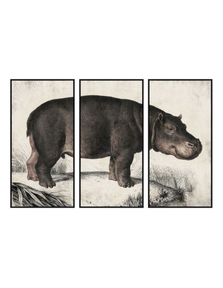 Toile DKD Home Decor 3 Pièces Moderne (180 x 4 x 120 cm)