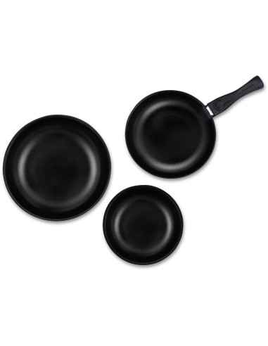 Batterie de cuisine - Tous feux dont induction - ARTHUR MARTIN - AM2991 - Aluminium revetement anti-adhésif - 10 pieces - Prun – ARTHUR MARTIN (Batterie De Cuisine) | STORE PRO SHOP 