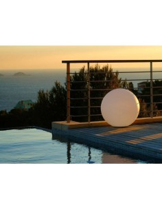 LUMISKY - Boule lumineuse filaire pour extérieur LED - blanc BOBBY - 40cm culot E27 2