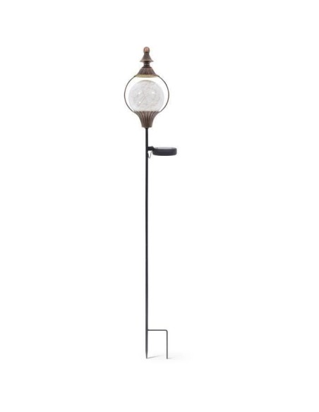 Lanterne solaire - GARDEN ID Royal - H91 cm - Autonomie 6-8h - Bontou on/off - Pile rechargeable AAA.
