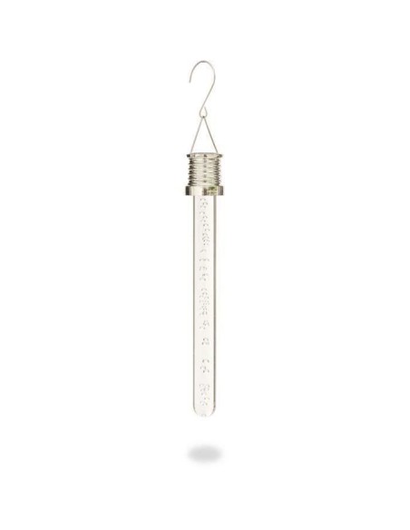 Lanterne Bâton Solaire - GARDEN ID Cristal - 22 cm - Couleur changeante - Autonomie 6-8h - Pile rechargeable.