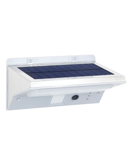 LUMISKY Spot solaire mural extérieur étanche avec détecteur - 21 LEDs - 330 Lm - Pivotante a 120C