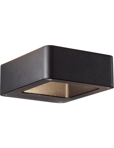 Applique extérieure - BRILLIANT - GOLDA - LED 7W 660lm 3000K - Noir