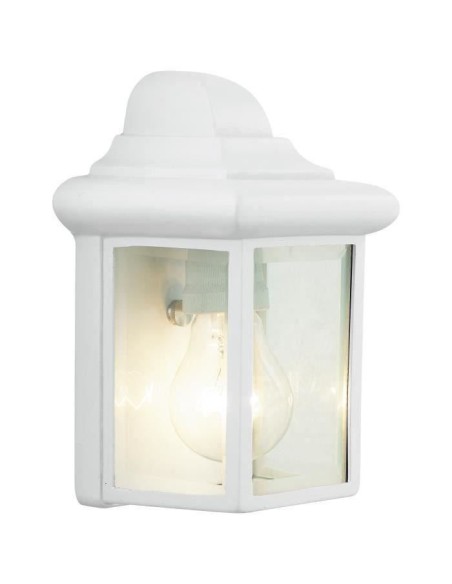 Applique murale extérieure NISSIE blanc E27 40W - BRILLIANT