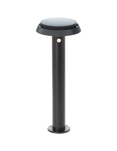 Borne extérieure - BRILLIANT - ALVERO - LED et solaire - Dtecteur de mouvement - Métal et plastique - 4 W - Noir