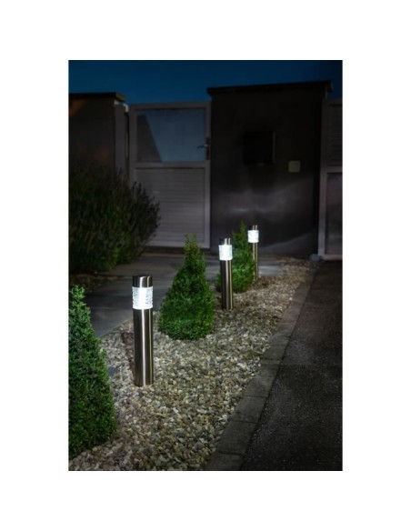 GALIX Borne a énergie solaire en inox - 0,13 w
