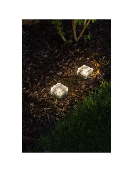 Cube de glace solaire GALIX G4470 - 1 LED - H7cm