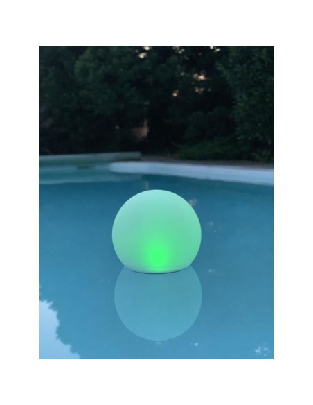 Boule solaire étanche multicolore 30cm avec télécommande - GALIX