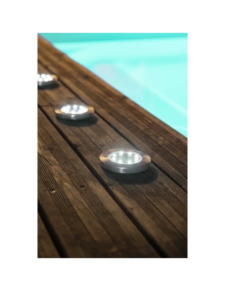 Spot encastrable - GALIX - G4525 - Inox 8 LED SMD
