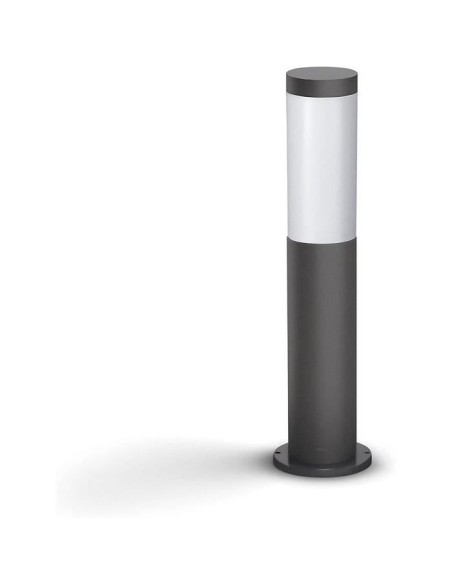 Borne extérieure PHILIPS Utrecht - Métal - LED - 1x20W - Gris - Contemporain - Design