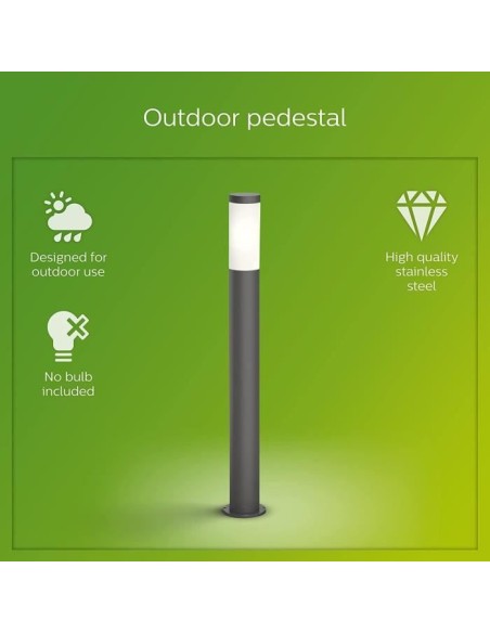 PHILIPS Potelet UTRECHT - 20W - Anthracite