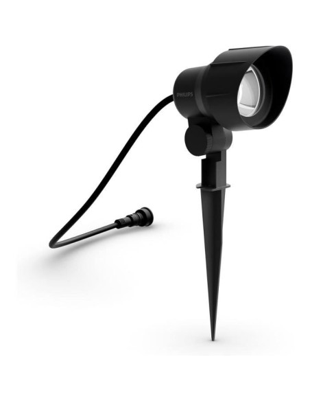 Spot extérieur PHILIPS Basse tension GardenLink 1x6W, 2700K, IP44 - Alimentation non incluse