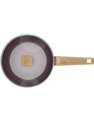 Sauteuse - Tous feux dont induction - ARTHUR MARTIN - AM3056 - Revetement céramique - Ø 24 cm - Couvercle et panier inox - Pru – ARTHUR MARTIN (Batterie De Cuisine) | STORE PRO SHOP 