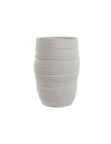 Vase Home ESPRIT Blanc Céramique 27 x 27 x 37 cm