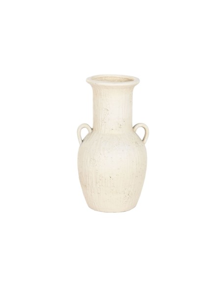 Vase Home ESPRIT Blanc Magnésium 35 x 33 x 65 cm