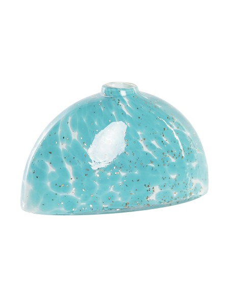 Vase DKD Home Decor Bleu Blanc Verre méditerranéen 20 x 9,5 x 12 cm