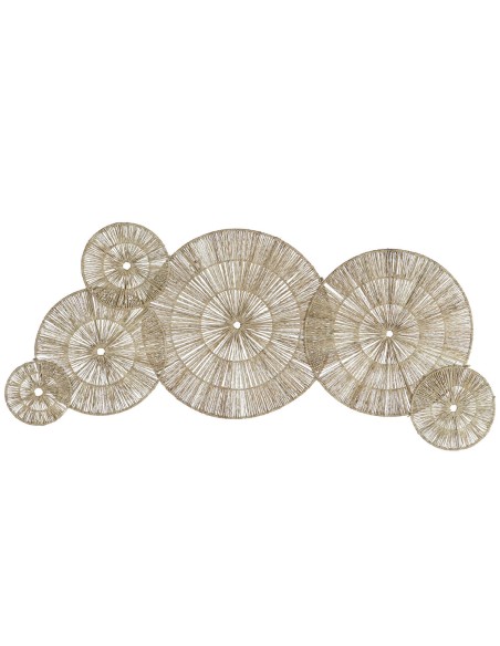 Décoration murale DKD Home Decor Marron Naturel Tropical 115 x 1 x 45 cm