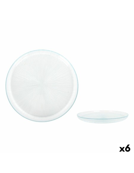 Assiette plate La Mediterránea Venezia verre Ø 31 cm (6 Unités)