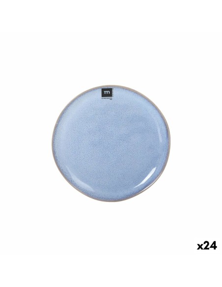 Assiette plate La Mediterránea Macarella blue Ø 20,5 cm (24 Unités)