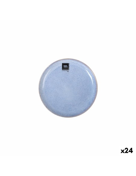 Assiette plate La Mediterránea Macarella blue Ø 16 cm (24 Unités)