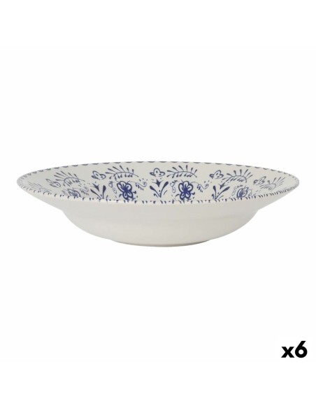 Assiette à pâtes La Mediterránea Blur Ø 29 cm (6 Unités)