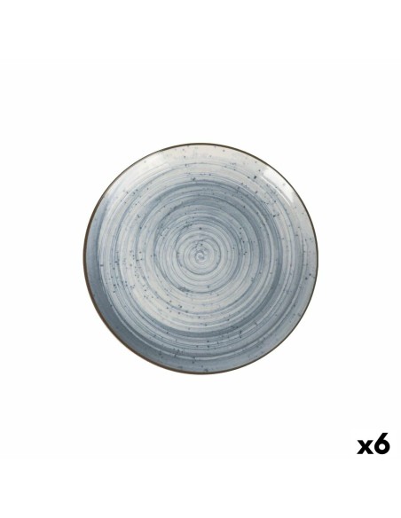 Assiette plate La Mediterránea Swirl Ø 26 cm (6 Unités)