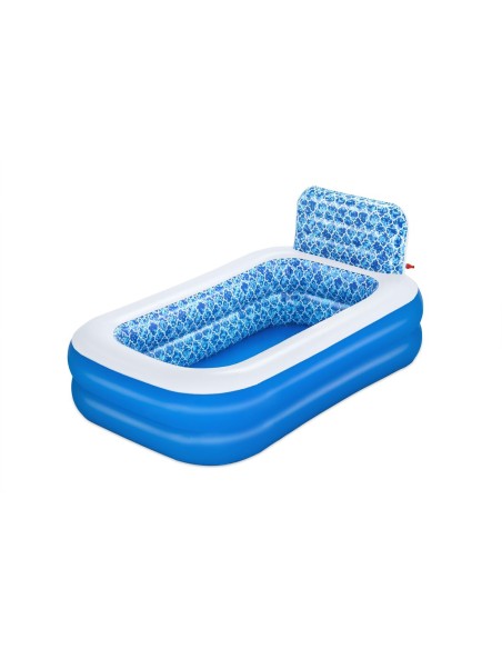 Bestway Piscine Gonflable Silicona avec Aspersoir 229x152x196 cm 6 Ans Jardin 54451