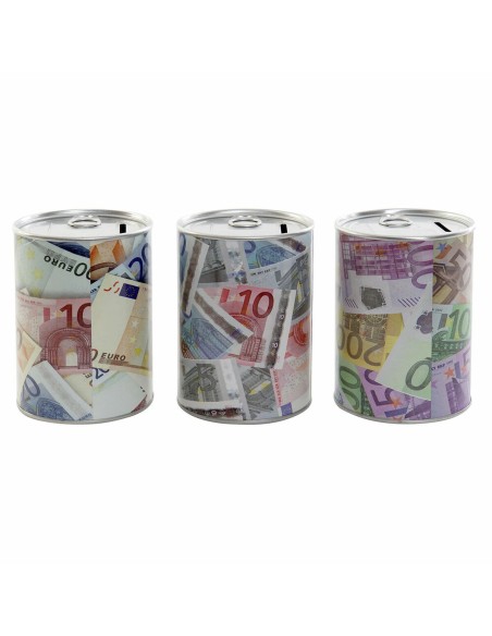 Tirelire DKD Home Decor Métal (3 pcs)