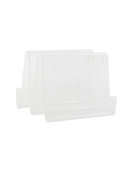 Porte-revues DKD Home Decor Transparent Acrylique (30 x 31 x 25 cm)