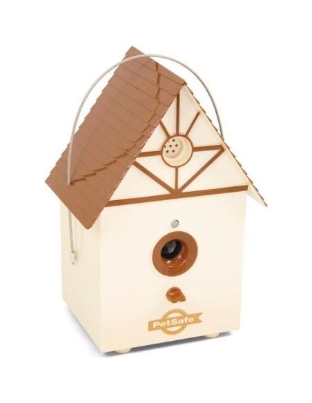PetSafe - Systeme Anti-Aboiement Extérieur Original a Ultrason pour Chien, Sans Collier, Portée de 15m, Durable et Résistants
