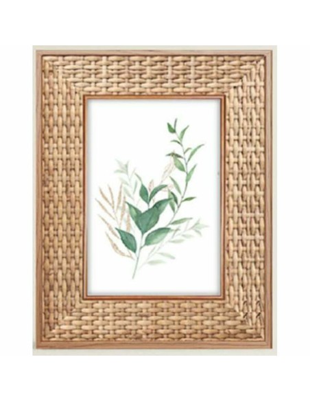 Cadre photo DKD Home Decor Naturel Bois Bois MDF 26,5 x 2,5 x 32 cm