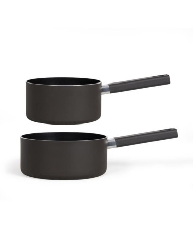 Set de 2 casseroles - LIVOO - MEP154N - Antiadhésif sans PFOA ni PFOS - Manche silicone - Tous feux dont induction – LIVOO (Casserole) | STORE PRO SHOP 