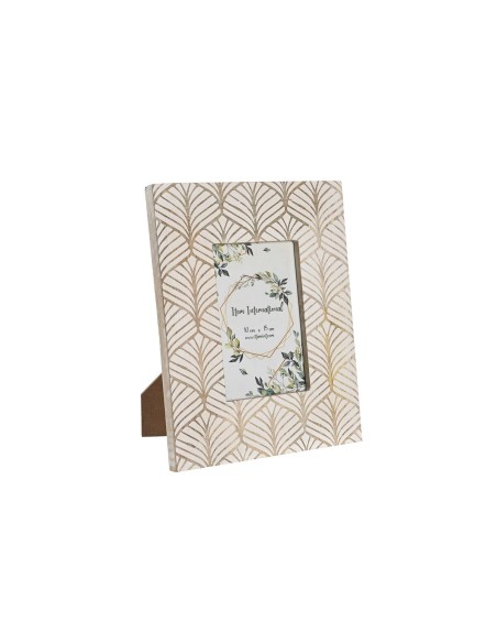 Cadre photo DKD Home Decor Marron Bois de manguier 20 x 2 x 25 cm Urbaine
