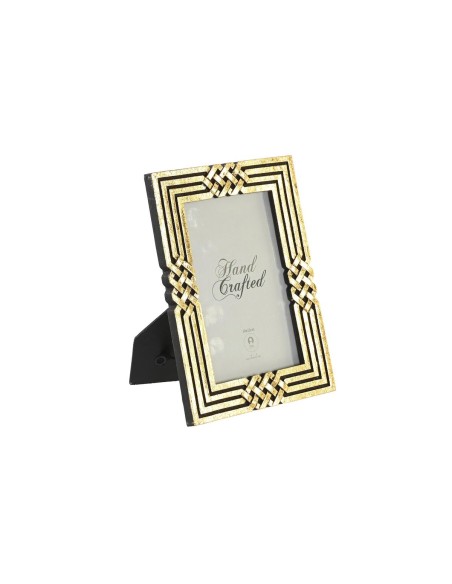 Cadre photo DKD Home Decor 17 x 1,5 x 22 cm Doré Résine Néoclassique