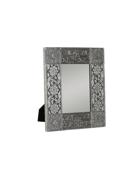 Cadre photo DKD Home Decor 20 x 1 x 25 cm Champagne Bois Aluminium Indien
