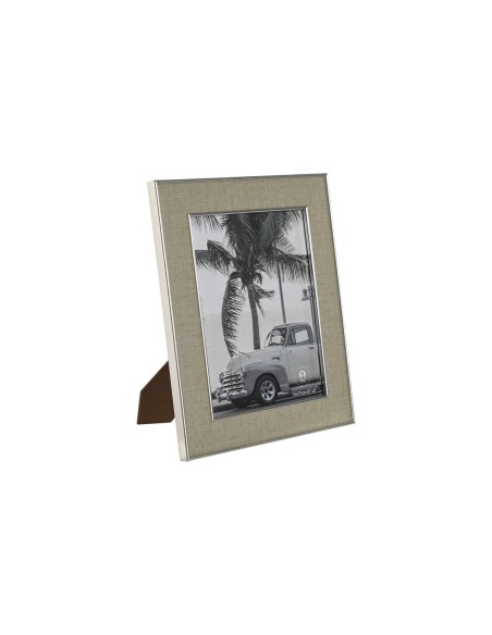 Cadre photo Home ESPRIT Argenté Verre polystyrène Romantique 20,5 x 1,5 x 25,5 cm