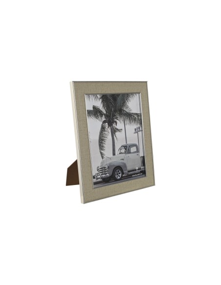 Cadre photo Home ESPRIT Argenté Verre polystyrène 25,5 x 1,5 x 30,5 cm