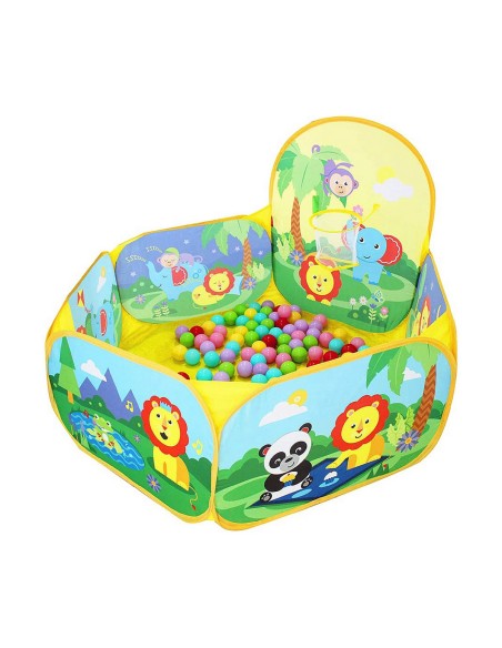 Piscine à balles Reig 50 x 50 x 50 cm 25 Balles animaux