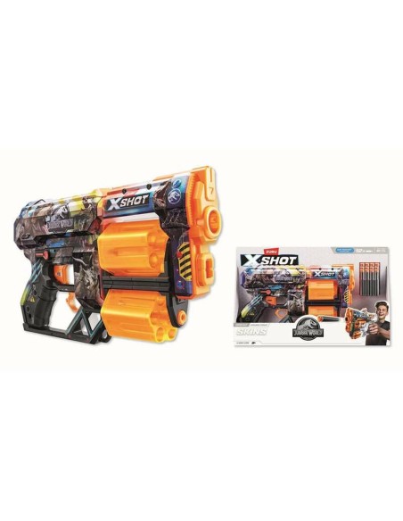 Pistolet à Fléchettes Zuru X-Shot Skins Dread Jurassic World
