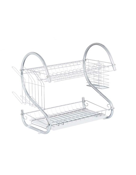 Égouttoir pour Évier Blanc 45,5 x 24,5 x 37,5 cm