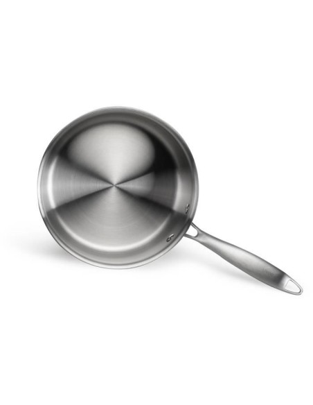 Brigade - Casserole en acier inoxydable 18 cm - LIVOO - MEP160 - Acier inoxydable Triply - Tous feux dont induction - Made in  – LIVOO (Casserole) | STORE PRO SHOP 