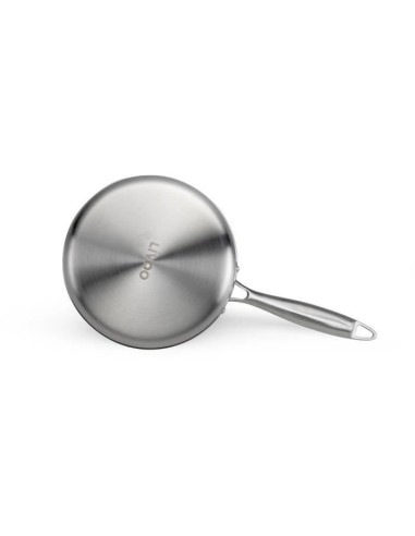 Brigade - Casserole en acier inoxydable 18 cm - LIVOO - MEP160 - Acier inoxydable Triply - Tous feux dont induction - Made in  – LIVOO (Casserole) | STORE PRO SHOP 