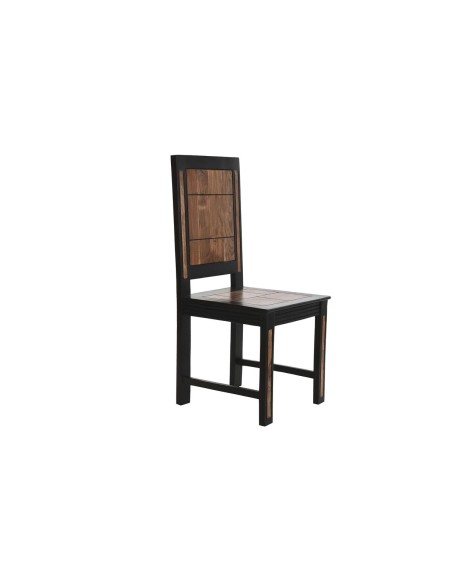 Chaise de Salle à Manger DKD Home Decor Brun foncé Acacia (42 x 47 x 102 cm)