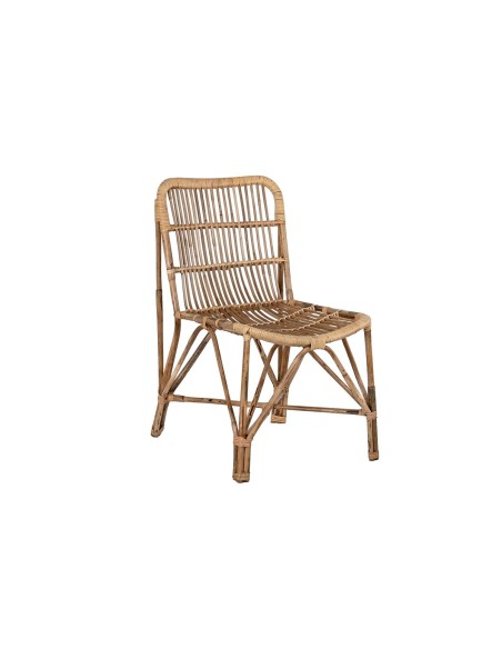 Chaise de Salle à Manger DKD Home Decor Naturel 47 x 47 x 83 cm 47 x 61 x 84 cm