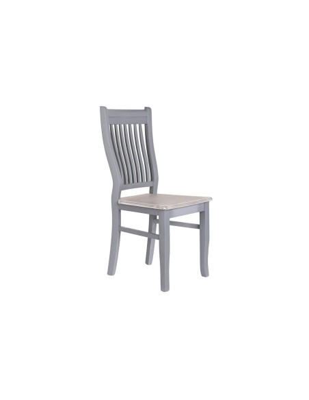 Chaise de Salle à Manger DKD Home Decor 40 x 42 x 94,5 cm Naturel Gris