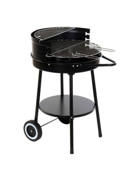 Roues de barbecue au charbon de bois DKD Home Decor Métal (59 x 49 x 82 cm)