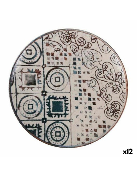 Assiette à dessert La Mediterránea Grecia Porcelaine (12 Unités)