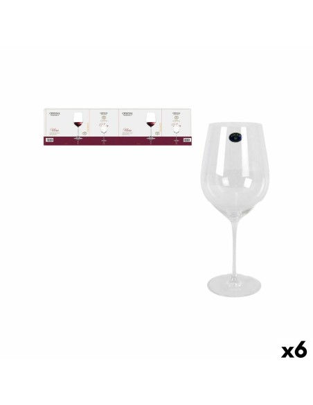 Set de verres à vin Bohemia Crystal Uria Verre (6 Unités)