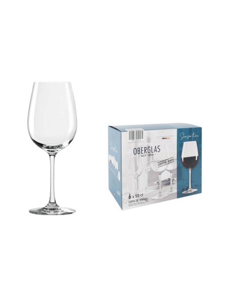 Set de verres à vin Inde Sensation 500 ml 6 Pièces
